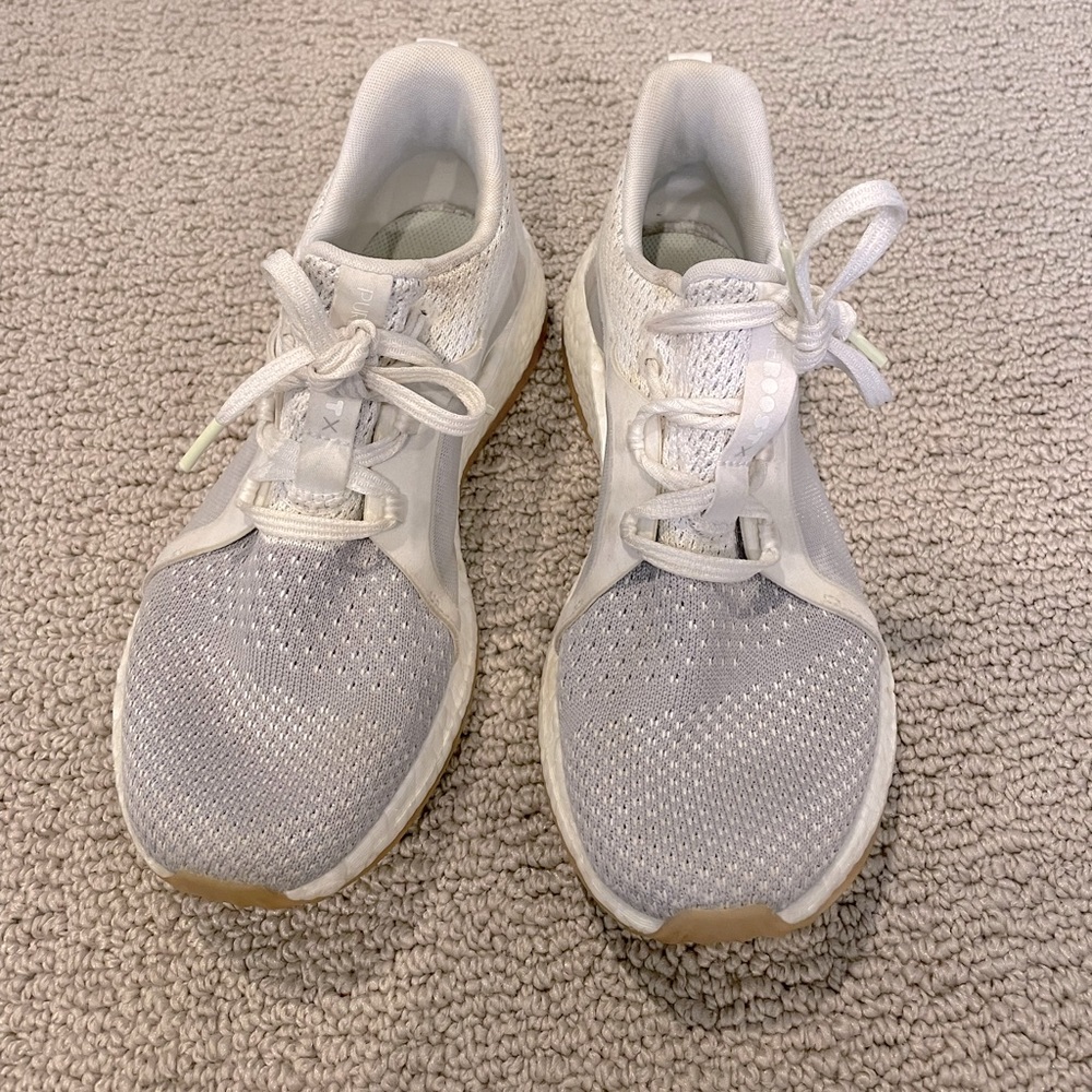 Adidas white sneakers